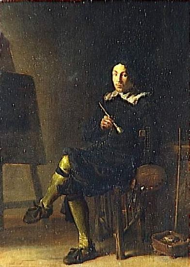 Cornelis Saftleven Self portrait Norge oil painting art